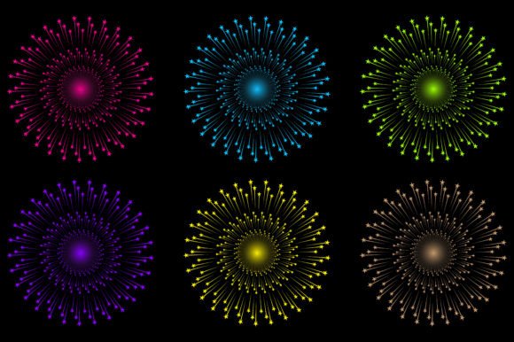 Download Fireworks Celebration Design Elements 7 - Fireworks celebration Collection
