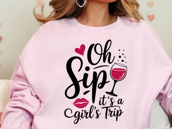Download Oh Sip It's a Girls Trip Svg, Girls Trip - Girls trip Collection